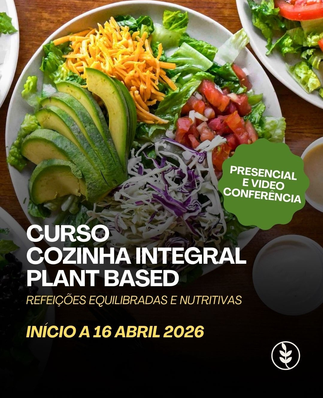 Curso de Culinária Integral Plant Based
